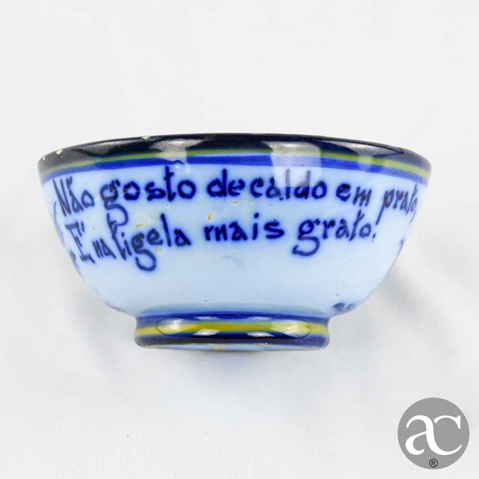 Malga / Tigela em faiança E.P.L. Alcobaça