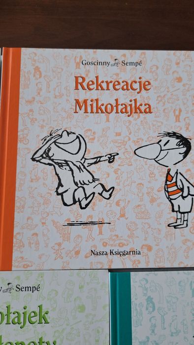 Książki dziecięce Mikołajek 5szt