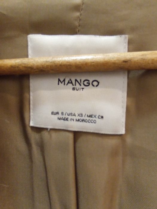 Пальто Mango S, більше на ХS з альпакою, вовною і мохером