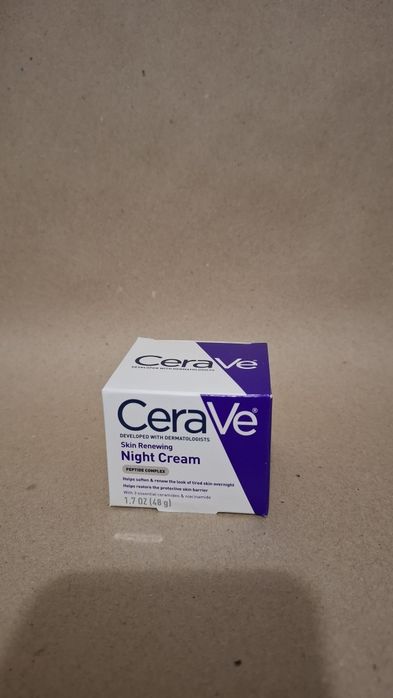 Нічний крем для обличчя CeraVe Skin Renewing відновлювальний 48 г