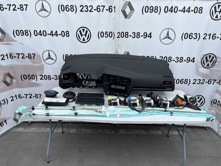 Торпеда панель безопасность vw golf 7 usa alltrack GTI 2014-2019
