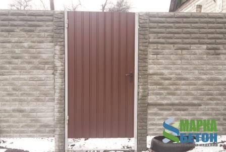 КАЛИТКА с монтажом- 14500 грн.завод МАРКА-БЕТОН (Днепр). kalitka.dp.ua