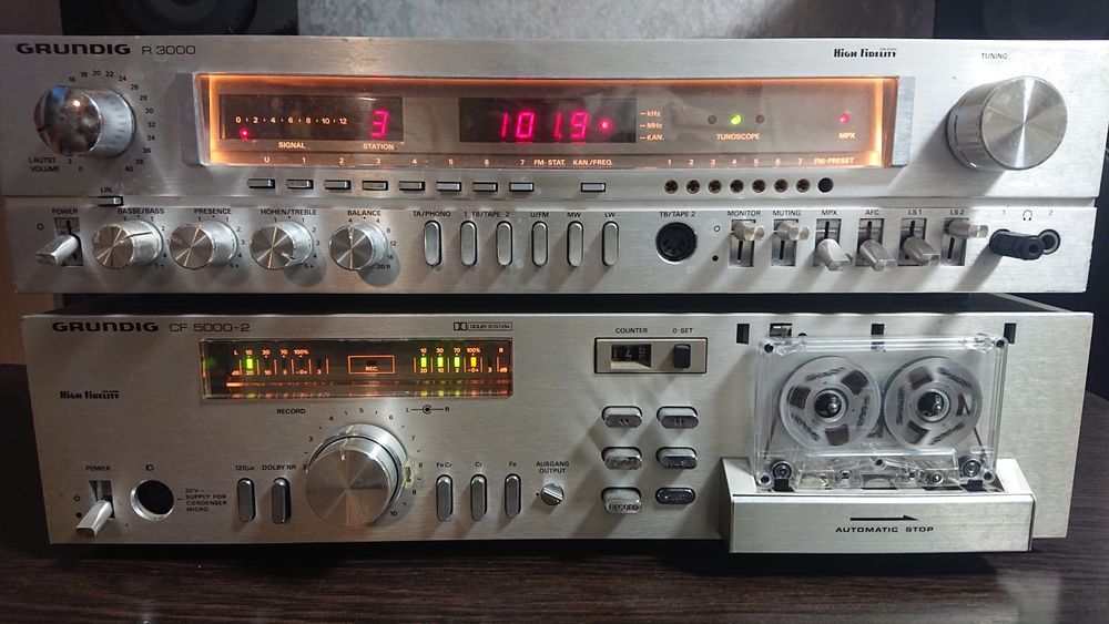 Grundig магнитофон cf5000-2 ресивер r3000