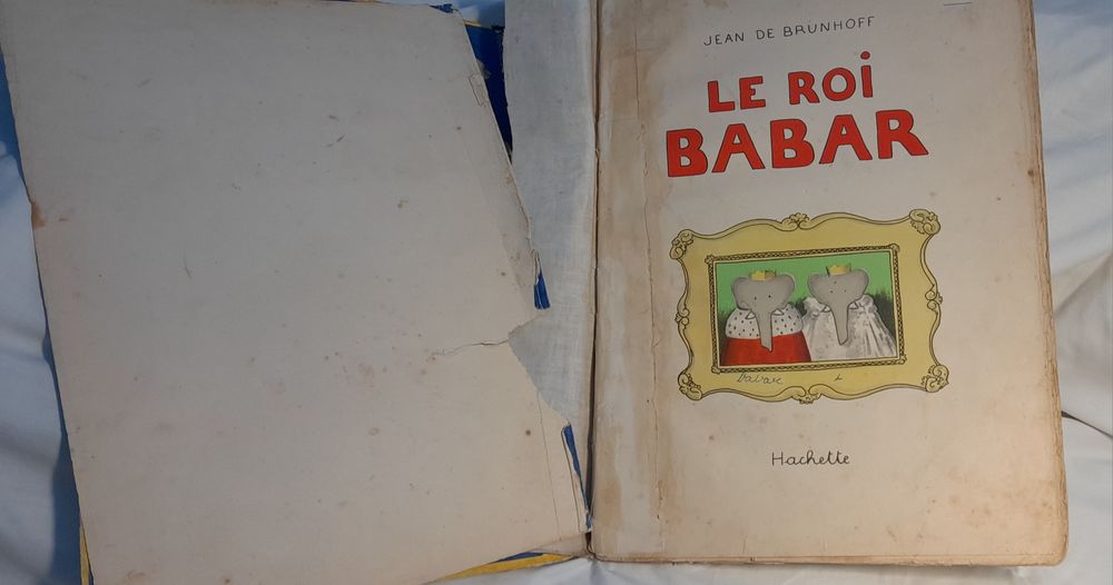 Le Roi Babar, Hachette 1939