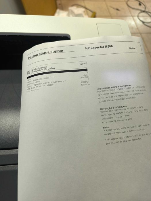 HP LaserJet Enterprise M506