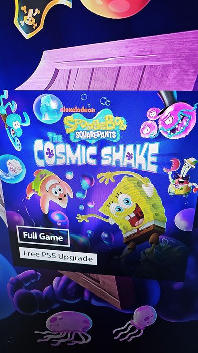 Spongebob Squarepants The Cosmic Shake PS4 PS5 PlayStation 4 5  Sponge Bob Square Pants