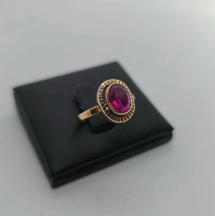 Złoty pierścionek próby 585 - 2,64 (Rozmiar 15)