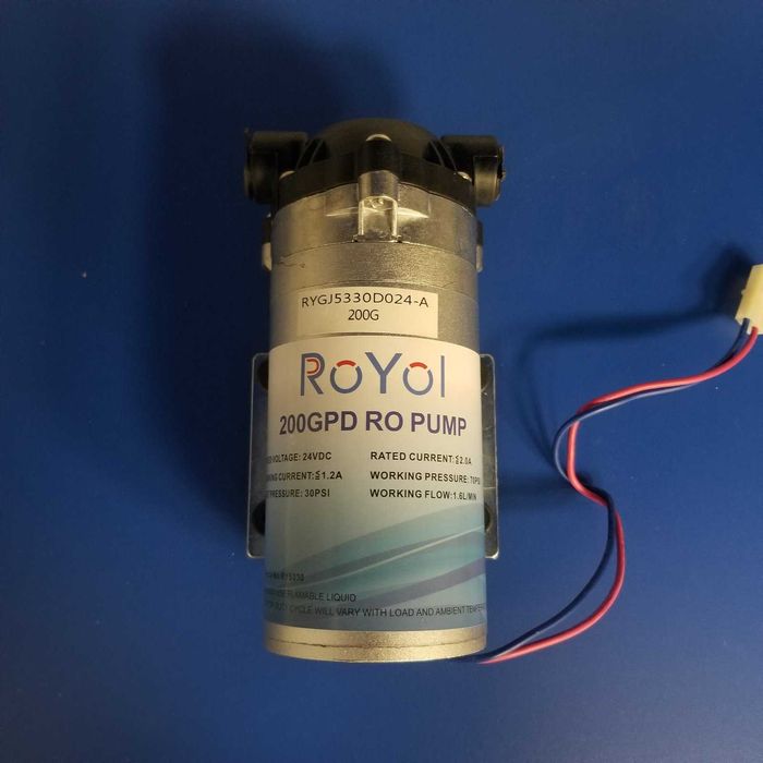 Помпа-насос 50,75,100,200,300,400,500,600,800 G для обратного осмоса