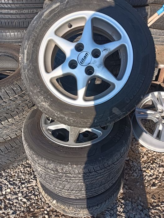 Alufelgi Peugeot partner Citroen Berlingo 4x108 z oponami zimowymi  14