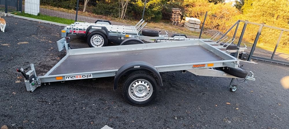 Przyczepa platforma przyczepka towarowa wypożyczalnia przyczep