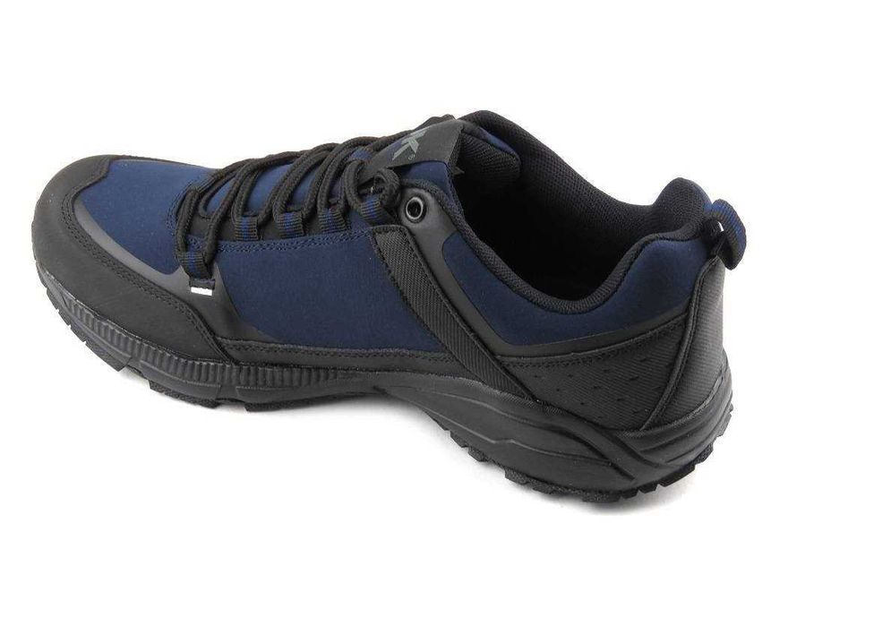 Granatowe Buty Męskie Trekkingowe DK 41-46 HIT