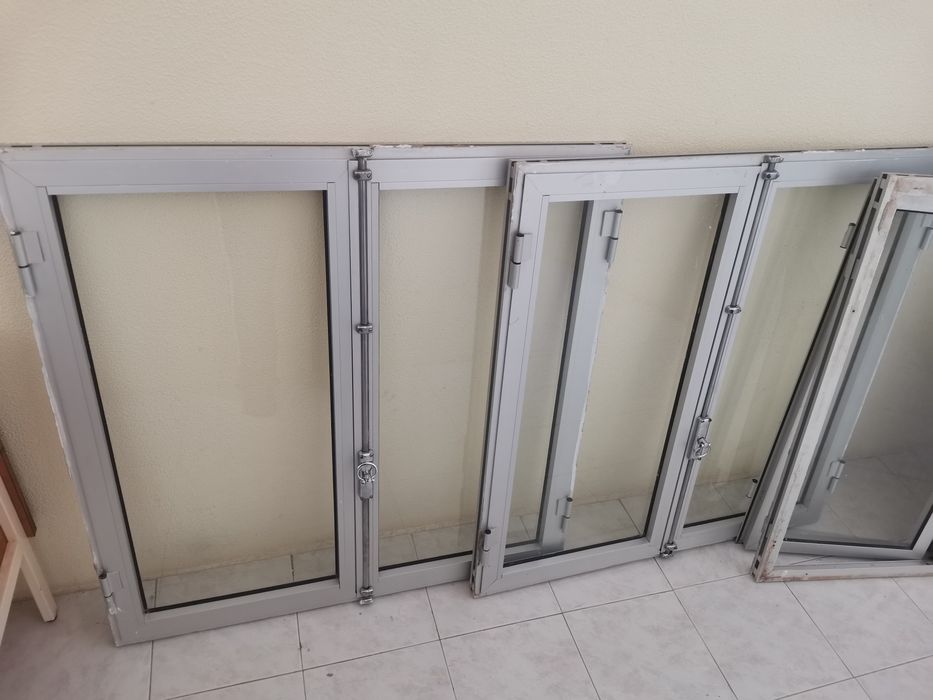 Janela de alumínio de folha unica