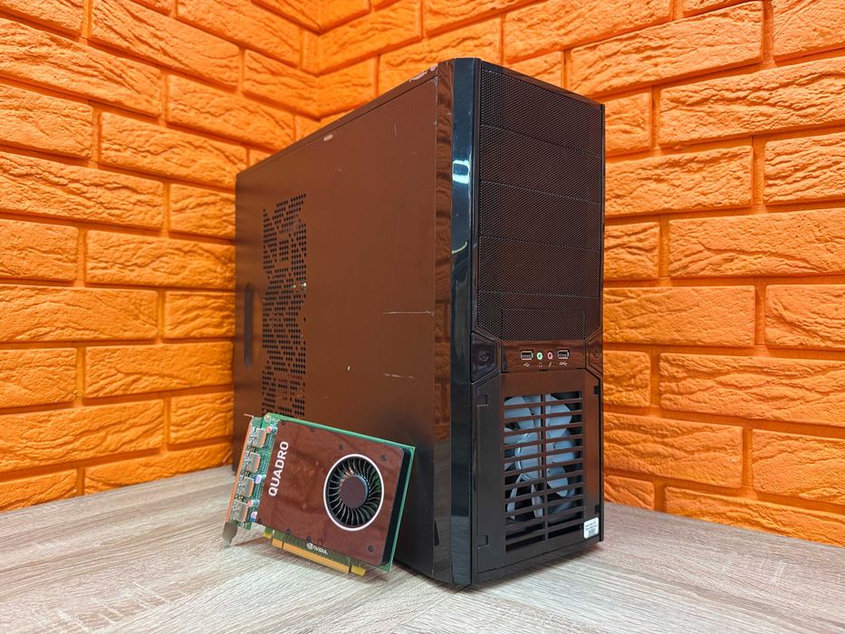 Потужний ПК/ i7-4930K (6ядер) 32GB RAM,512 SSD,NVIDIA Quadro M2000 4GB
