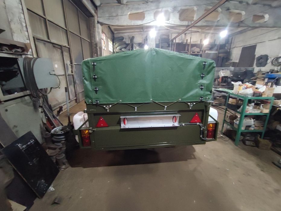 Причіп 2 осі 2.0 тонни