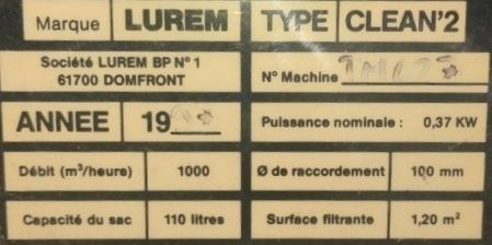Стружкосмок  аспірація система екстракції LUREM