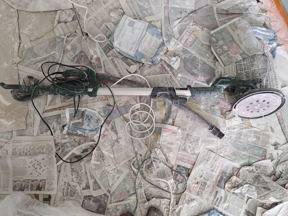 Lixadora de parede e tecto