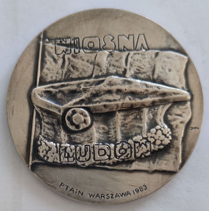 Medal - Wiosna Ludów - Ludwik Mierosławski