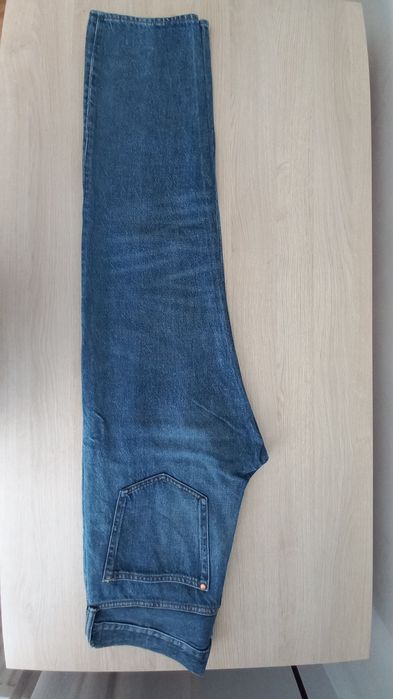 Granatowe Jeansy H&M