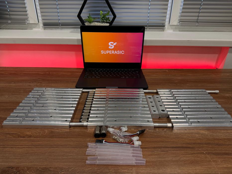 Наявність! Комплект водоблоків для Asic Antminer T21 + Гарантія