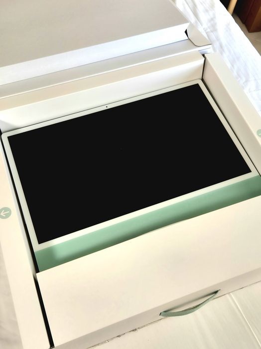 iMac 24" M3 Verde 256GB 8GB | Como Novo | 3 Anos Garantia