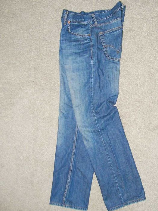 LEVI STRAUSS 501 - Kultowe Jeansy - MADE IN USA -rozm 32/34 -JAK NÓWKI