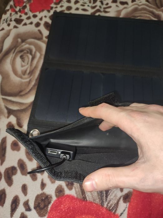 Сонячний зарядний пристрій, 15w, портативна панель