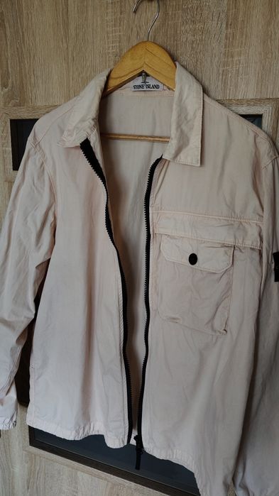 Stone Island kurtka zip pocket overshirt L