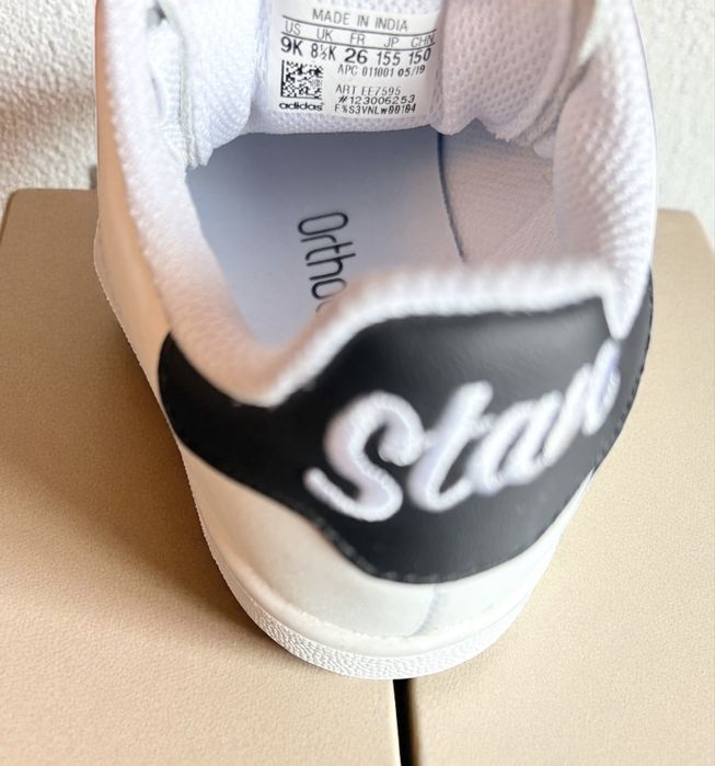 Adidas Stan Smith dziecięce białe sneakersy r. 26