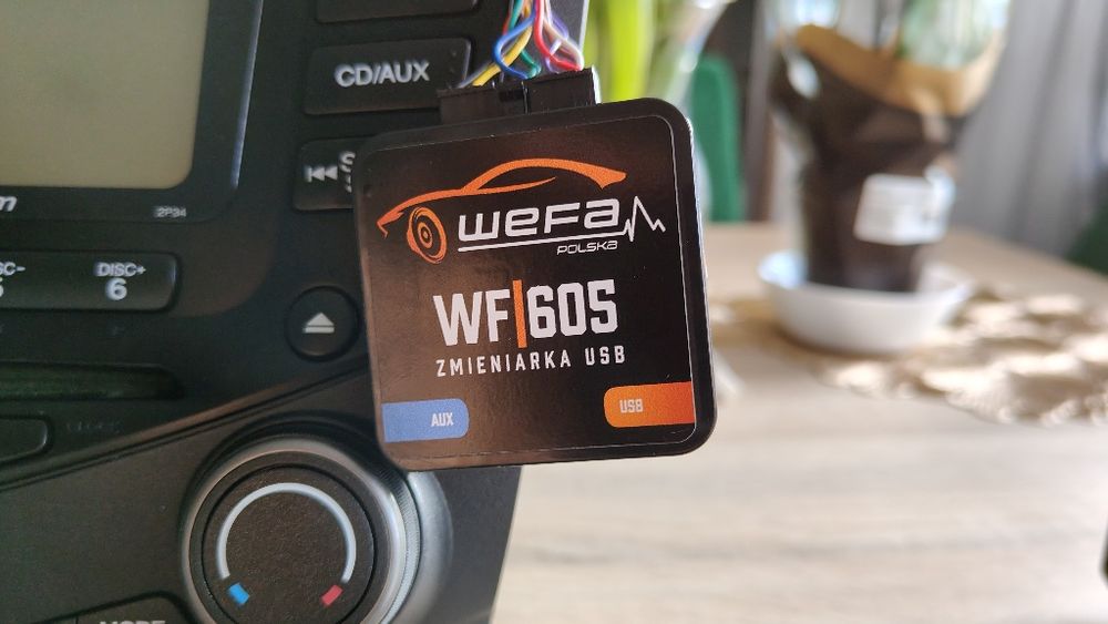 Radio honda Accord 7 plus adapter MP3 i AUX