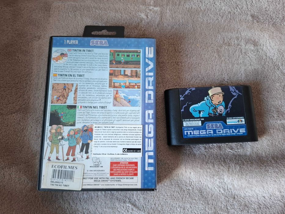 Tintin in Tibet (Sega Mega Drive)