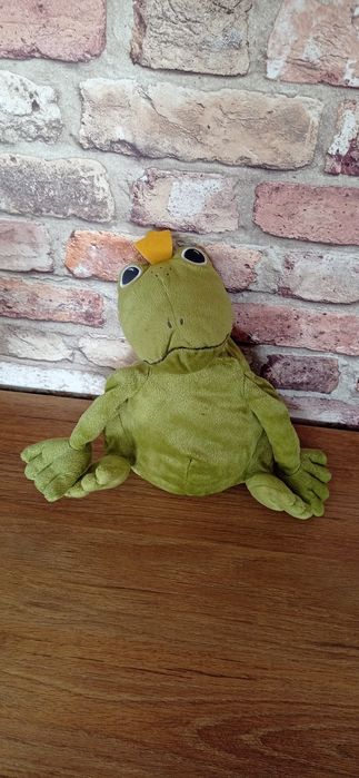 Ikea  KVACK Pluszak, maskotka  żaba/książę 2w1 -25cm, książę i żaba