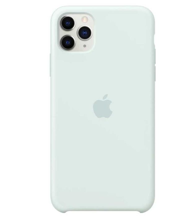 Оригинал! Фирменный чехол iPhone 11 Pro Max Silicone Case Seafoam