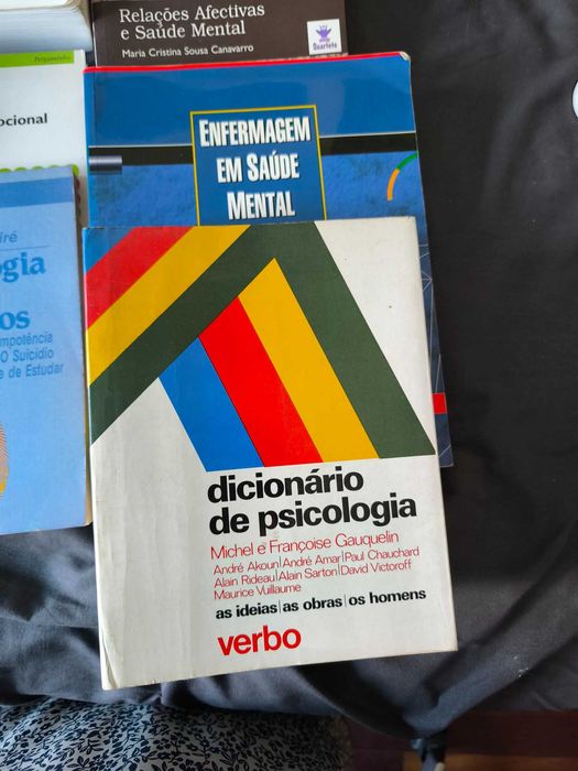 Livros de Psicologia (em pack ou separadamente)