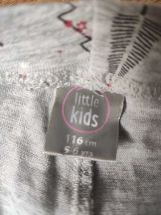 Szare legginsy świąteczne 116