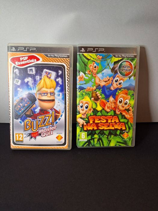 9 jogos e 2 filmes UMD  (PSP não incluida!)