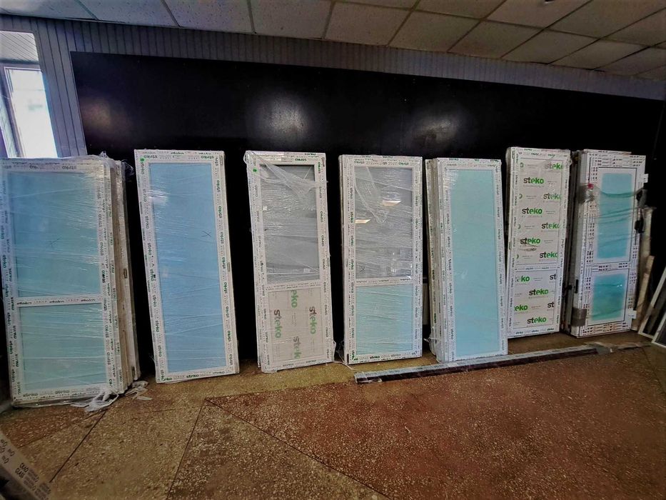 Готові Вікна та двері нові готові недорого, окна двери