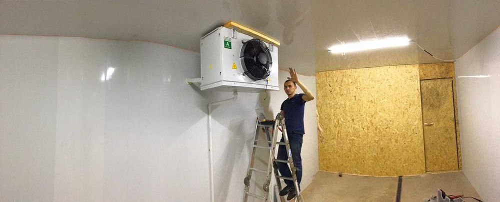 Камера промышленная холодильная для яблок и груш Полтава