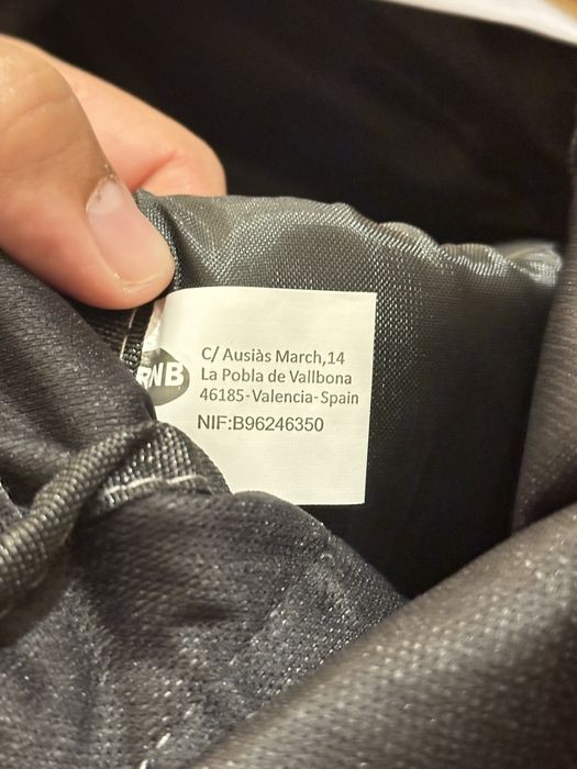 Mochila RNB cinzenta