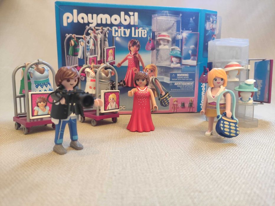 Playmobil City Life 6149 pokaz mody z sesją zdjęciową