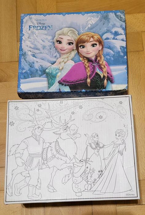 Pudełko  Anna i Elsa na prezenty lub skarby