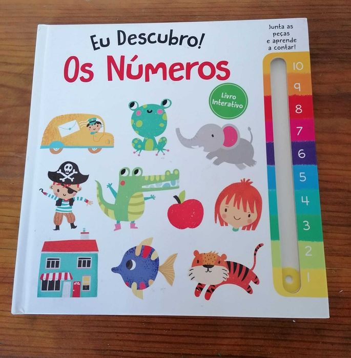 Livro interativo Descobrir os números