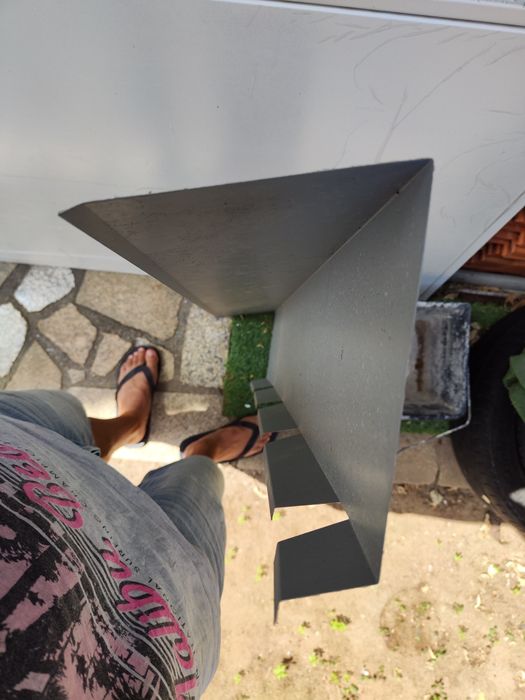 Remate de 108cm para painel sandwich
