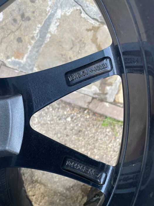 Диски титани Tesla Model 3 Rest Тесла диск R18 Модел 3 рест дорест