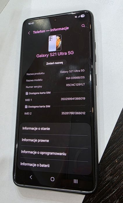 Telefon Samsung galaxy s21 ultra