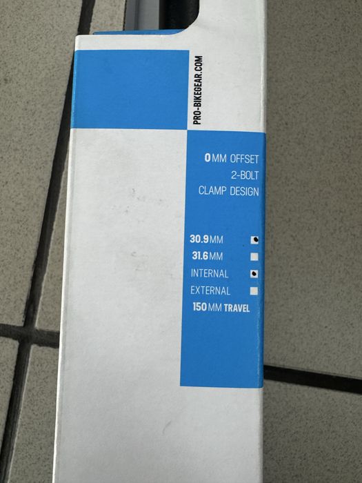 Sztyca regulowana PRO LT dropper post 150 myk myk bez manetki