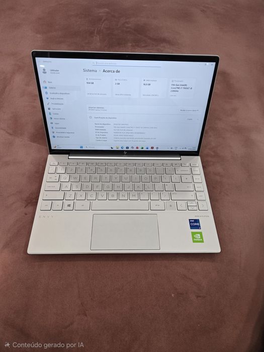 PC Portatil - HP ENVY 13-ba1565sa  ( Usado )