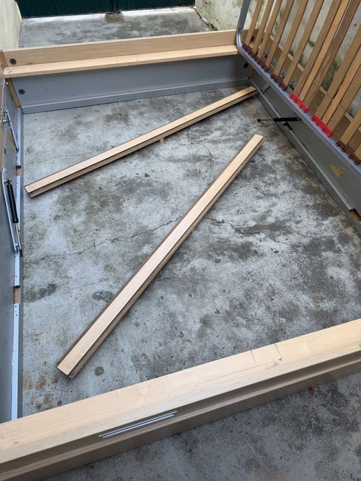 Cama casal 200x160 com colchão marca pikolin