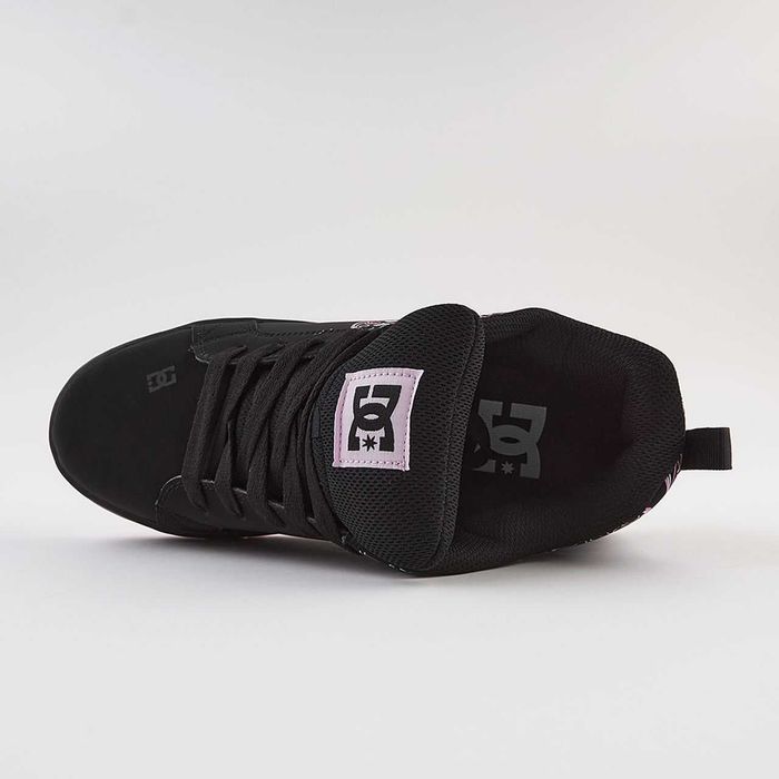 Жіночі кросівки DC Court Graffik "Black Pink Sabbath" Розміри 36-41