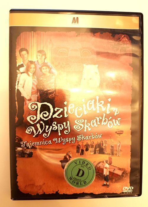 DVD, film dla dzieci Dzieciaki z wyspy skarbów