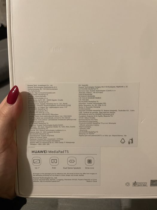 Nowy zafoliowany Tablet Huawei MediaPad T5 (AGS2-L09) z LTE prezent